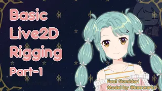 Live2D Tutorial Basic Rigging Process Part 1 - Eyes