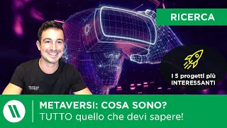 METAVERSO: Che cos'è? | TUTTO quello che DEVI sapere e i 5 MIGLIORI PROGETTI CRYPTO