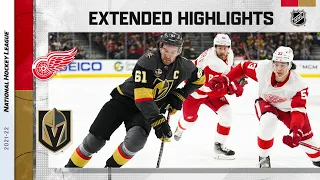 Detroit Red Wings vs Vegas Golden Knights Nov 18, 2021 HIGHLIGHTS