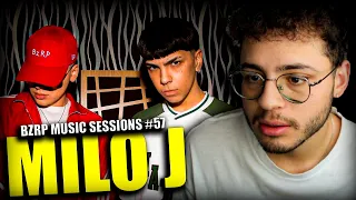 REACCIONANDO a MILO J || BZRP Session #57 || JUANSE