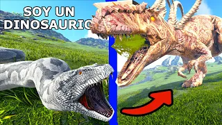 ERROR EN EVOLUCIÓN!! EVOLUCIONO EN UN GIGANOTOSAURUS EXPERIMENTAL por error! Soy Un Dinosaurio ARK