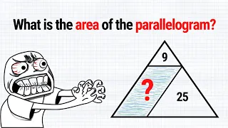 What is the area of the parallelogram?