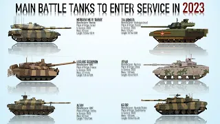 List of Main Battle Tanks that will enter service in 2023