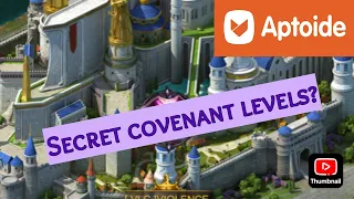 Evony- a secret covenant level? covenant strategies