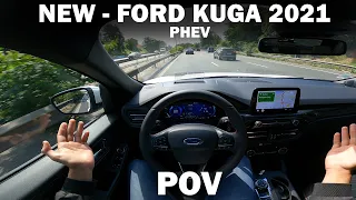 POV - New FORD KUGA PHEV 2021