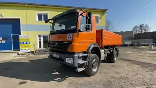 4x4 Mercedes Axor 1829 (2008) sklapec kipper tipper wywrotka