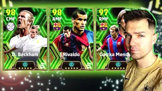 MONDAY LEGENDS REVIEW - BECKHAM, RIVALDO & MENDIETA + 2 GEMS