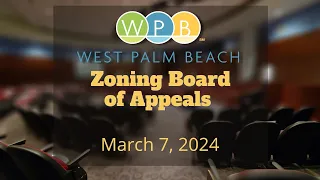 Zoning Board of Appeals | March 7, 2024