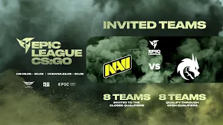 Матч на вылет. NAVI vs SPIRIT EPIC CIS League Spring 2021