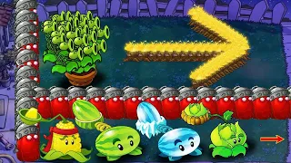 999 Threepeater Vs 99 Team Pult Vs Giga Gargantuar Vs Dr Zomboss Plants Vs Zombies Hack