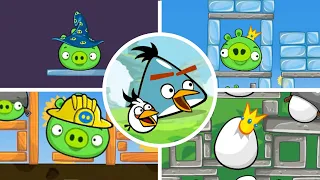 Angry Birds Power Trouble - All Bosses So Far (Boss Fights) | 1080P 60 FPS