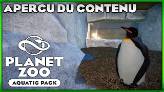 Aperçu du Contenu du DLC ! (Il est enfin là) - PLANET ZOO AQUATIC PACK