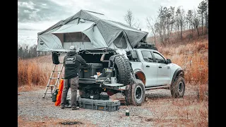 CAMPING IN OUR FORD RANGER - ( 2019 FORD RANGER OVERLAND OVERNIGHTER)