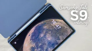 Unboxing the brand new ✧ SAMSUNG TAB S9 ✧ 2023 (including case unboxing and first impressions!)