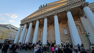 Fire alarm at the Bolshoi Theater. At the most interesting point. Raymond's ballet was interrupted.