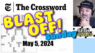 May 5, 2024 (Sunday): "Space mission!" New York Times Crossword
