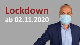 Corona-Beschluss - Lockdown Light - Neue Regelungen ab 02.11.2020