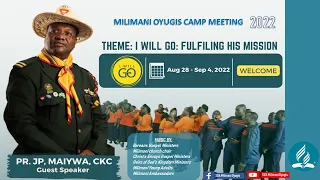 Milimani Oyugis Camp Meeting Day 4 || Morning Service || 31st August 2022