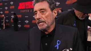 John Wick : Chapter 4 Los Angeles Premiere - itw Ian McShane (Official video)