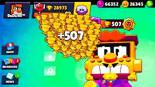 GRIFF NONSTOP to 500 TROPHIES  - Brawl Stars