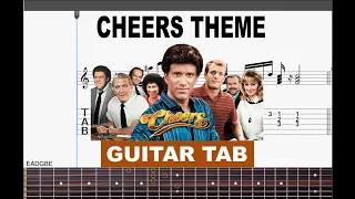 Cheers Theme (TV Show) - Guitar Tab (2 Guitars)