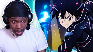 SAO Abridged Episode 5-8 REACTION!!