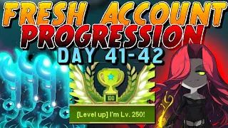 Rushing to 250 + Vhilla - Maplestory Fresh Account Progression