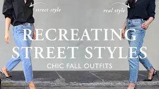 Make Your OLD Clothes Feel NEW Again Using Street Style Fashion | Chic Fall Outfit Inspiration