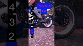 Maximum speed for each gear on a Yamaha R3
