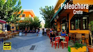 Paleochora, Greece 4K-HDR Walking Tour - 2021 - Tourister Tours