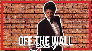 Michael Jackson Off The Wall Backdrop