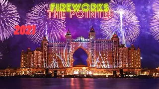 THE POINTE FIREWORKS l ATLANTIS l HAPPY NEW YEAR 2021