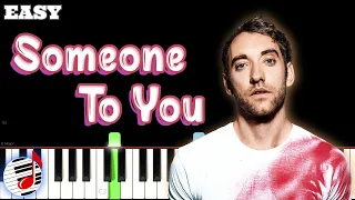 Someone To You (Lyrics Piano) By Banners | EASY Piano Song Tutorial