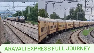 Amrapur Aravali Express|Mumbai to Sri Ganganagar|Part 1