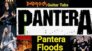 Floods - Pantera - Guitar + Bass TABS Lesson