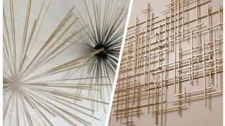 DIY-Bamboo Sticks Wall décor