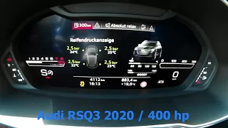 AUDI RSQ3 2020 | 0-240 km/h | Acceleration | 400 HP