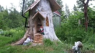 Gnome stump home