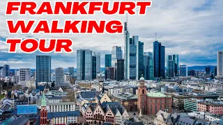 Frankfurt 2024 🇩🇪Walking Tour of Frankfurt City Centre | Hanauer Landstrasse