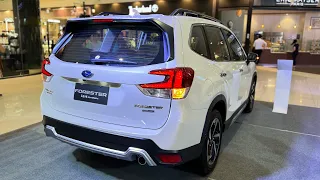 2023 The All-New Subaru Forester 2.0 i-S EyeSight White Color | in-depth Walkaround details