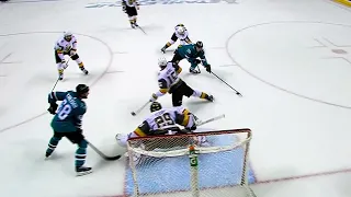 Sorensen’s great solo effort helps Sharks strike first in Game 4