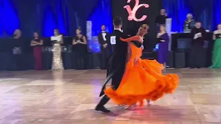 Igor Mikushov & Valeriia Belozerova Tango final at The Yankee Classic 2023.