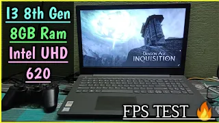 Dragon Age Inquisition Game Tested on Low end pc|i3 8GB Ram & Intel UHD 620|Fps Test 😇|