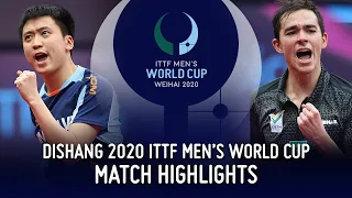 Jeoung Youngsik vs Hugo Calderano | 2020 ITTF Men's World Cup Highlights (R16)