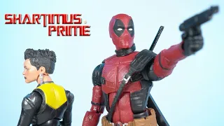 Marvel Legends Deadpool Negasonic 2-Pack Fox Films X-Men Deadpool 2 Movie Hasbro Figure Review