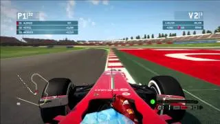 F1 2013 PS3 | Carrera| Fernando Alonso | Montmelo