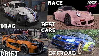 NFS Heat - Best Car DRAG/DRIFT/RACE/OFFROAD
