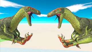 Only Fast Runners Will Escape Deinonychus - Animal Revolt Battle Simulator