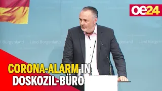 Corona-Alarm in Doskozil-Büro