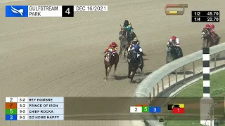 Gulfstream Park Carrera 4 - 16 de Diciembre 2021